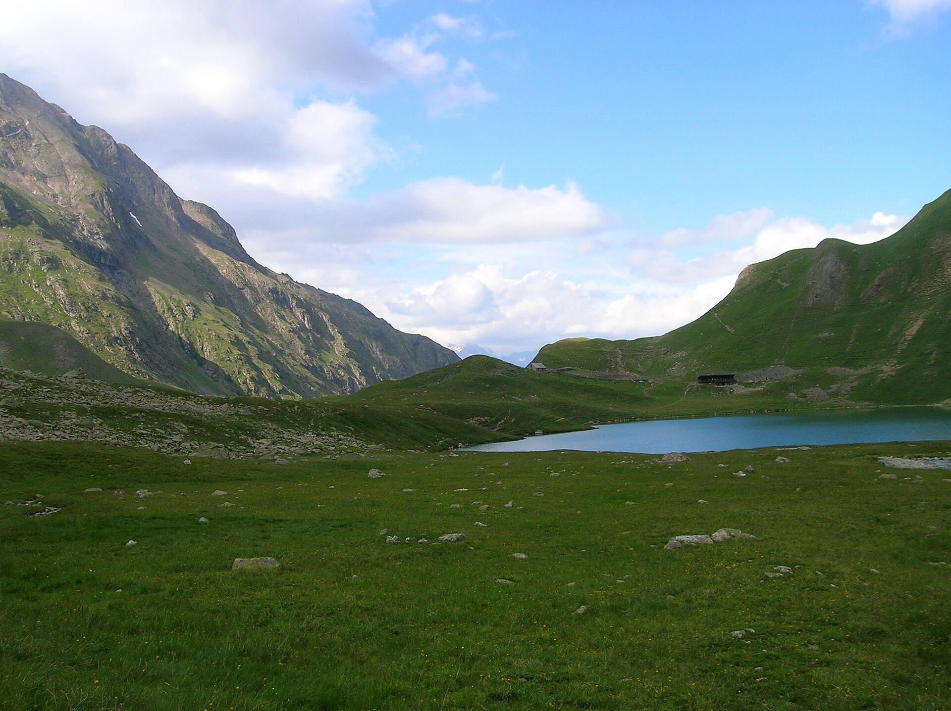Paysage sur le parcours : Tour des Écrins (GR 54)