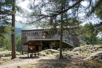 Le refuge de la Sega en été