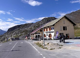 Refuge du Galibier à la sortie du tunnel (septembre 2024)
