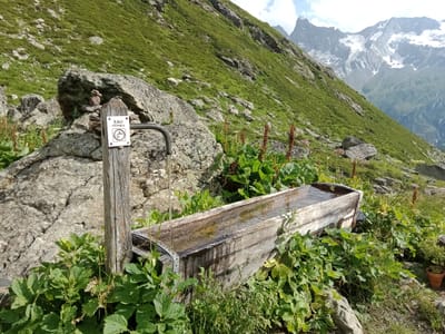 Photo de Fontaine du refuge de Plaisance