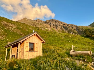 Photo de Ancienne cabane du Pré de la Vache